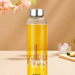 BOROSIL Artisan Transparent Borosilicate Glass Bottle 550 ml-32