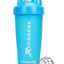 STRAUSS Blue & White Solid Water Bottle 600 ml-image-37