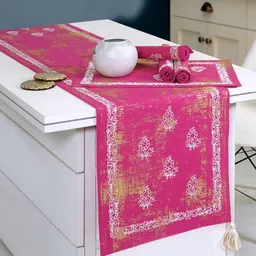 Ode & Cleo 6 Pieces Foil Printed Eco-Friendly Versatile Table Mats-picture-24