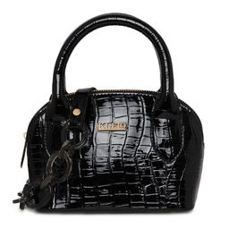 KLEIO Croc Textured Structured Handheld Bag image 4