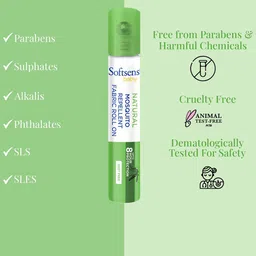 Softsens Set Of 2 Baby Natural Mosquito Repellent Fabric Roll On with Citronella-8ml Each image 5