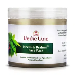 Vedicline Neem Brahmi Face Pack For Open Pores - 100ml image 3