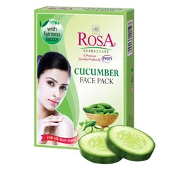 ROSA Set Of 6 Cucumber Face Pack - 25gm Each image 2