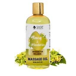 SAGE APOTHECARY Ylang & Mandarin Massage Oil - 300ml-58