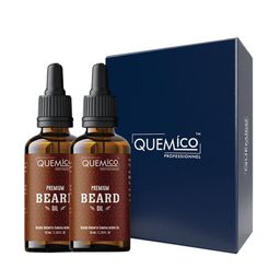 Quemico Professionnel Set of 2 Premium Beard Growth Sandalwood Oil - 35 ml each-15