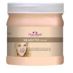 Pink Root Shea Butter Cream With Shea Butter Beads - 500ml image 3