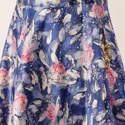 Kaizen TEXO FAB Printed Semi-Stitched Lehenga & Unstitched Blouse With Dupatta image 5