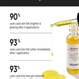Minimalist AHA 25% + PHA 5% + BHA 2% Peeling Solution 30 ml image 3