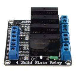5V 4 Channel SSR Solid State Relay Module 240V 2A Output with Resistive Fuse image 4