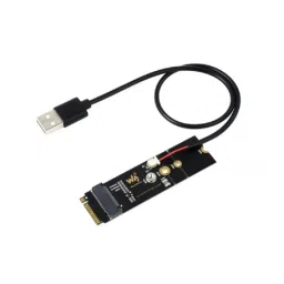 M.2 M KEY To A KEY Adapter, for PCIe Devices, Supports USB Conversion image 4