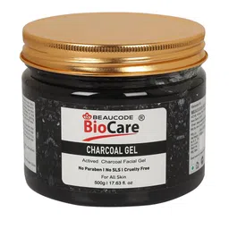 BEAUCODE BIOCARE Charcoal Body Gel with Vitamin A & C 500 g-22