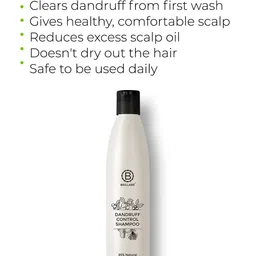 BRILLARE Sustainable Dandruff Control Shampoo for Itchy & Flaky Scalp - 300 ml image 4