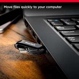 SanDisk Go 256GB USB Type C to USB Type A OTG Pen Drive (Protective Swivel Design, SDDDC3-256G-I46GPD, Absinthe Green) image 3