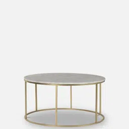 claymint Windsor Coffee Table In Natural White Finish-picture-13