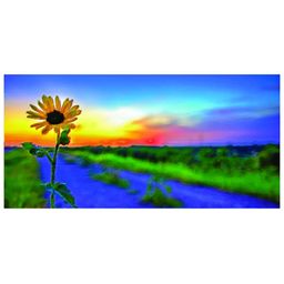 Inephos Blue & Green 1 Piece Canvas Floral and Botanical Wall Paintings-image-88