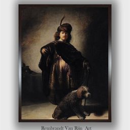 The Art House Self Portrait in Oriental Costume 1631 by Rembrandt Van Rijn-image-66