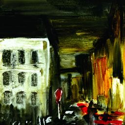 Inephos Yellow & Black Place D'Italie France Abstract Canvas Paintings Wall Arts-image-59