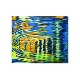 Inephos Blue & Green After Rain Canvas Wall Painting-image-49
