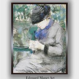 The Art House Brown & Grey Wooden Framed Painting Wall Art-image-87