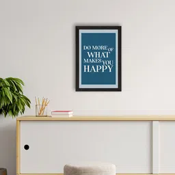 eCraftIndia Purple Colored Motivational Quote Wall Art-image-63
