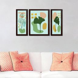 WENS Set Of 3 Wall Art Framed Painting-58