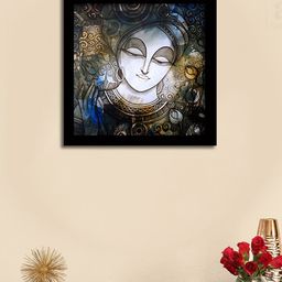 Art Street Black & Blue Religious Framed Wall Art-image-18