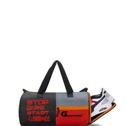 GROUPERS Printed Medium Foldable Sports or Gym Duffel Bag-picture-29