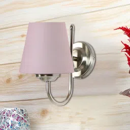 Devansh Grey Metal Traditional Frustum Shaped Wall Lamp-image-88
