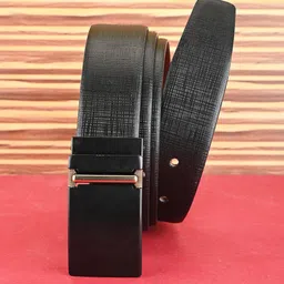 BuckleUp Men Textured Leather Formal Belt-image-11