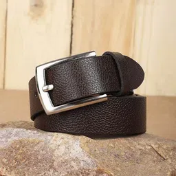 Provogue Men Textured Leather Formal Belt-image-5