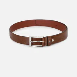Van Heusen Men Formal Textured Leather Belt-image-30