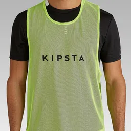 Kipsta By Decathlon Unisex Lime Green Printed Round Football Bibs-picture-20