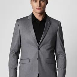 Van Heusen Checked Ultra Slim-Fit Single Breasted Formal Blazer-picture-26