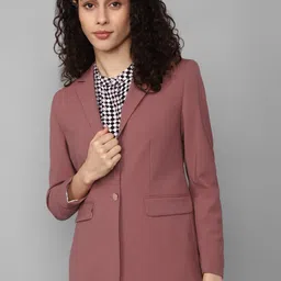 Allen Solly Woman Single-Breasted Slim-Fit Casual Blazer-picture-15