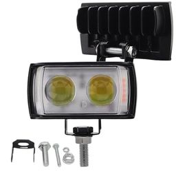 ELTRON TURBO Ultra Mini Double Lens Fog Light with Yellow & White Fleshing Light Reflection 12V, 45W (Pack of 2, RED & Blue DRL) LED, car image 5