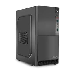 TrakinPC Desktop CPU Computer Core i3 2rd Gen, 4GB DDR3 RAM, 128GB SSD,Ethernet/HD Graphics 2000 / USB 2.0 / Win 10 Basic Software Installed PC for Office & Student, Black New image 1