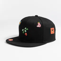 Urban Monkey Unisex Embroidered Cotton Baseball Cap-51