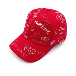 JENNA Kids Printed Cotton Baseball Cap-image-78