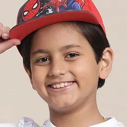Kids Ville Boys Spiderman Printed Baseball Cap-36