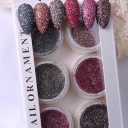 Cameleon Set of 6 Nail Art Decoration Kit - 05-40