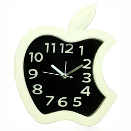 Sigaram Black & White Round Shaped Contemporary Analogue Alarm Clock-picture-43