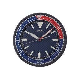 SEIKO Black & White Printed Contemporary Round Wall Clock-image-9