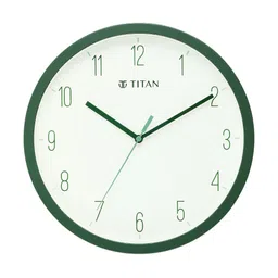 Titan Green & White Traditional Wall Clock-13