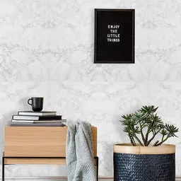 KAAF Grey & White Marble Self-Adhesive Wallpaper-16