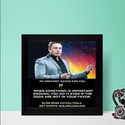 Gallery99 Important Enough By Elon Musk Wall Art-image-30