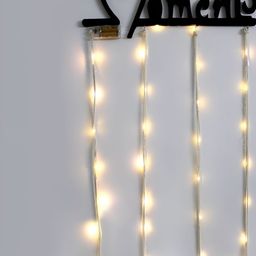 VAH Kya Bat Hai !! 26Pcs Photos Display Hanging Wooden Photo FramewithClips & LED Light-image-87