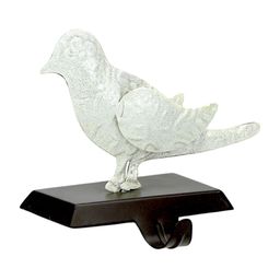 Hind Decor White Pigeon Stocking Holder-image-2