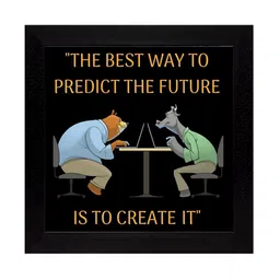 Gallery99 The Best Way To Predict The Future Is To Create It Textured Paper Wall Art image 5