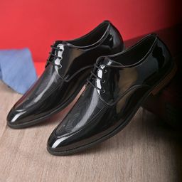 San Frissco Men Black Solid Formal Derbys-image-36