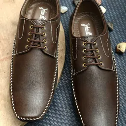 John Karsun Men Brown Solid Formal Derbys-picture-37